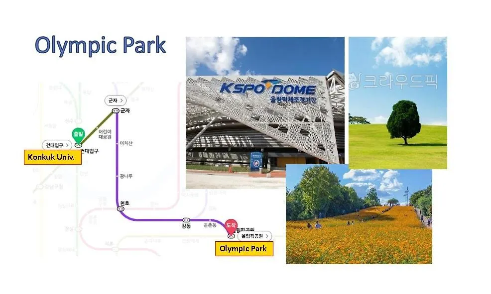 Hun Stay #2Room 2Bed #Seongsu #Line2,7 Konkuk U- Station #Hangang Park Seoul 0*,